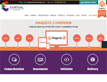 Tablet Screenshot of evirtualtechnology.com
